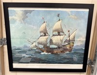 "Mayflower II" Print By Hervey Garret Smith