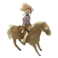 Automation Wind Up Horse and Rider