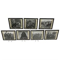 7 Keystone View Co Glass Lantern Slides