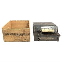 The Gem Roller Organ & Shipping Box