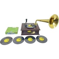 Thorens Gramophone & 5 Discs