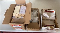 2 Boxes 3 part inventory tag, box twist ties,
