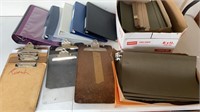 5 - Binders, 6 Clip Boards, Legal and Standard