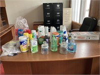 Cleaning Supplies, Plastic Cups, Plastic