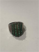 Sterling Silver 925 Ring Size 8.25