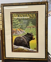 Montana Big Sky Country Framed Print