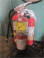 fire extinguishers .
