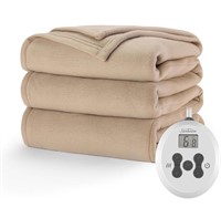 Heated Electric Blanket Full Size, 84" x 72",