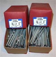 2 boxes 5 1/2" 3/8 carriage bolts