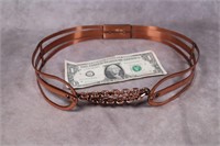 Renoir Copper belt/waist cinch-"Sprite" c. 1950s
