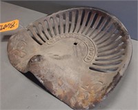 Cast Iron Tractor Seat