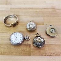 Lot Of 5 Watches Some Vintage