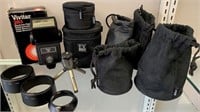 Flash, Lens Caps, Lens Bags, etc