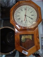 Old Regulator Wall Clock
