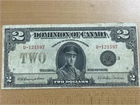 1923 Dominion of Can $2 Note