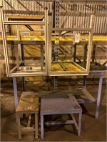 ASSORTMENT OF INDUSTRIAL TABLES LOT