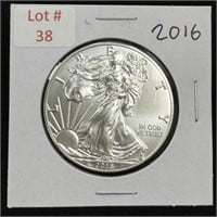 2016 Silver Eagle - 1oz Fine Silver