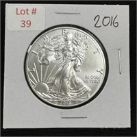 2016 Silver Eagle - 1oz Fine Silver