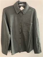 OAK FORT($68) Button Shirt Size XS