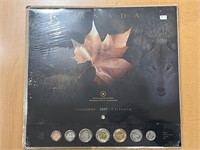2007 Cdn Royal Mint Calendar w/Coin Set