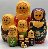 11- Doll Matryoshka Russian Folk Art