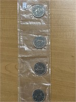 4- 1968 Cdn Nickel Dollars