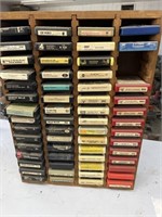 Vintage 8 track cassette tapes various Music