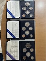 Cdn Specimen Coin Set (1981,1983,1984)