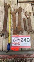 ASSORTED LARGE WRENCHES