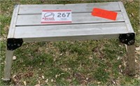 ALUMINUM BENCH -FOLDABLE