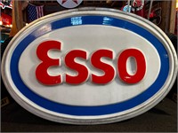 5ft x 42” Original Esso Storefront Sign