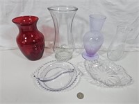 Various Glass Pieces