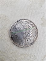 1921 Morgan Silver dollar.