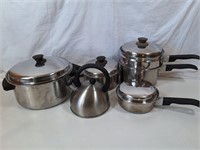 Vintage Stainless Steel Cookware