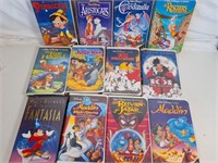 Walt Disney VHS Tapes
