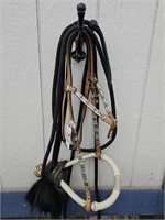 Hackamore Bridle with Lead Rope