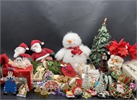 Large Selection of Christmas Decor, as pictured