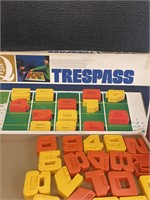 1974 Trespass board game