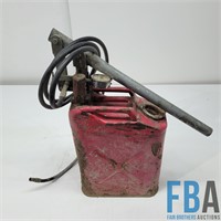 Manual High Pressure Pump/Metal Tank