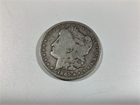 1885 P Morgan Silver Dollar,VG