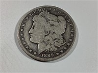 1889 O Morgan Silver Dollar,VG