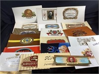 20 Vintage Cigar Labels