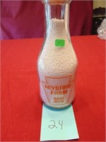 Keystone Farm Raw Milk Bottle