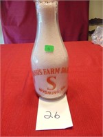 Snad's Farm Dairy Bottle