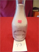 Sand Bank Farm - Ayrshire Milk Bottle