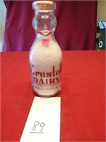 Crestall Dairy Bottle