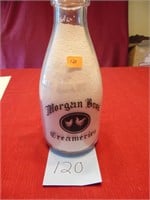 Morgan Bros. Creameries Bottle