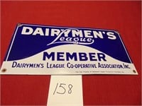 Dairymen's League Cooperative Assoc Member Sign