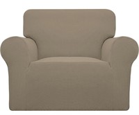 EASY-GOING STRETCH CHAIR SLIPCOVER(1 PCS) NATURAL