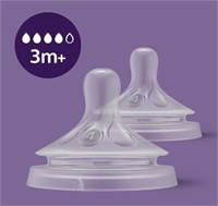 PHILIPS AVENT SET OF 8 NATURAL RESPONSE NIPPLES